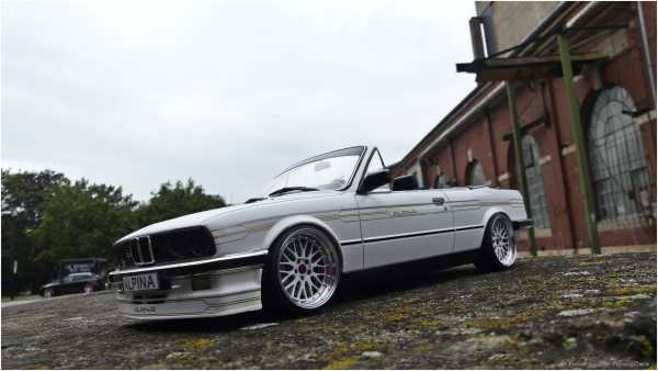 1:18 BMW E30 Cabriolet Alpina C2 2.7 / Metall Modell + OVP